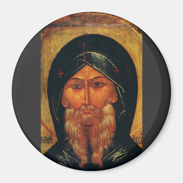 Saint Anthony of the Desert Magnet (Front)