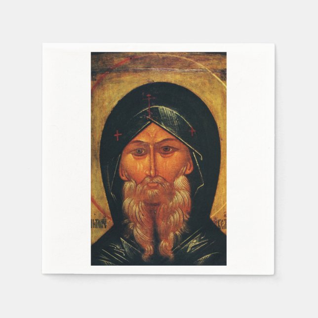 Saint Anthony of the Desert Napkins (Front)