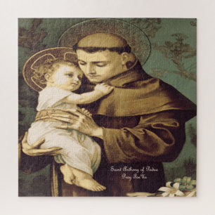 Saint Anthony Padua Jigsaw Puzzle