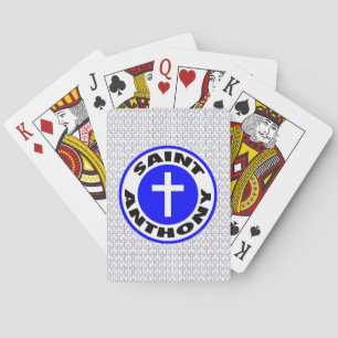 Saint Anthony Poker Cards