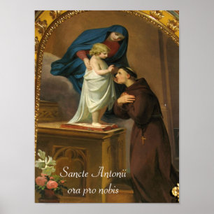 Saint Anthony poster, Poster di Sant'Antonio