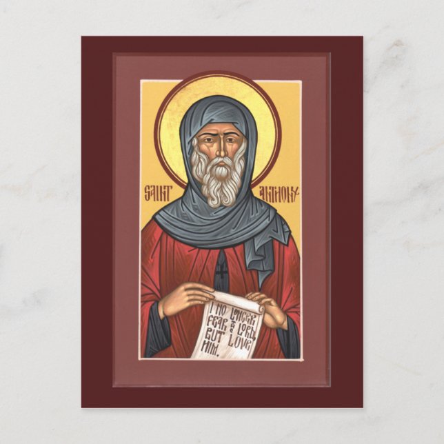 Saint Anthony Prayer Card (Front)