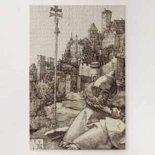 Saint Anthony Reading by Albrecht Durer Jigsaw Puzzle