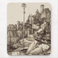 Saint Anthony Reading by Albrecht Durer