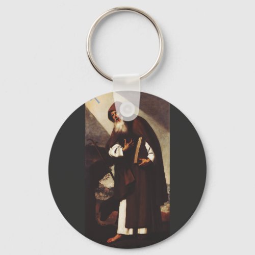 Saint Anthony the Abbot Keychain