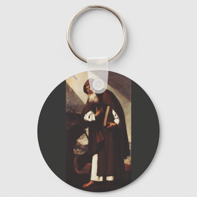 Saint Anthony the Abbot Keychain (Front)