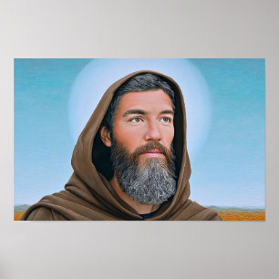 Saint Anthony the Abbot: The Desert Hermit’s Peace Poster