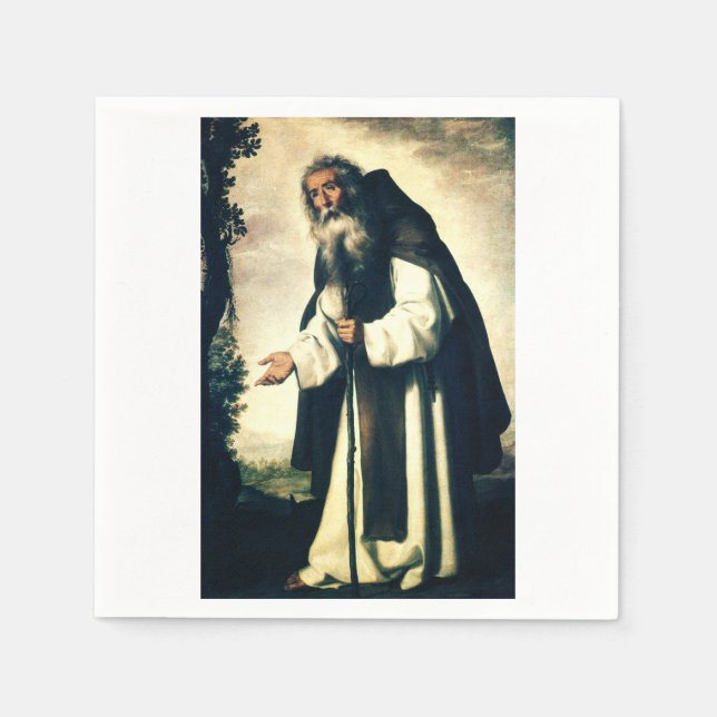 Saint Anthony the Anchorite Napkins (Front)