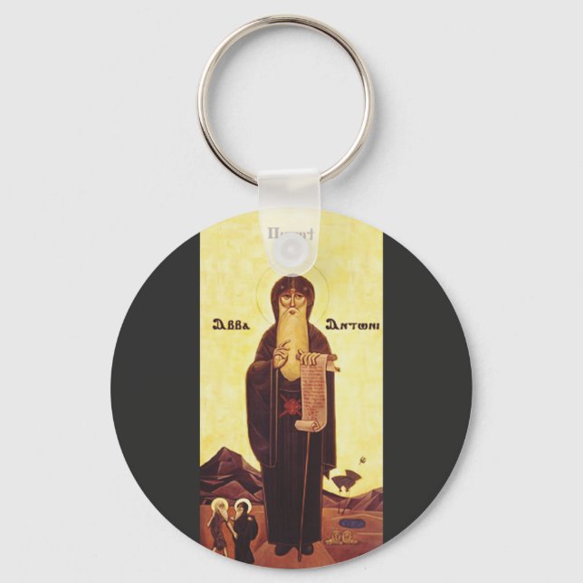 Saint Anthony the Great Keychain (Front)