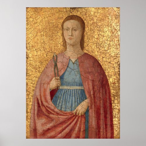 Saint Apollonia _ Piero Francesca Fine Art Poster