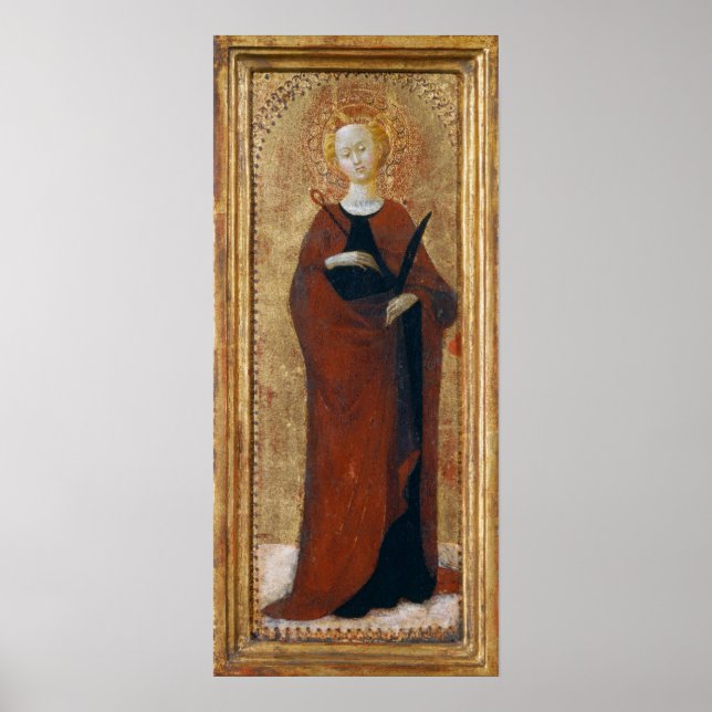 Saint Apollonia - Sassetta Fine Art Poster (Front)