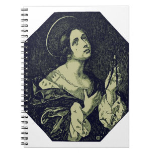 Saint Apollonia Virgin and Martyr Classical Art Notebook