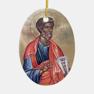 Saint Apostles Peter and Paul Ceramic Ornament