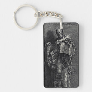 Saint Athanasius of Alexandria Graphic Art Keychain