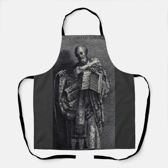 Saint Athanasius of Alexandria Pope and Patriarch Apron (Front)