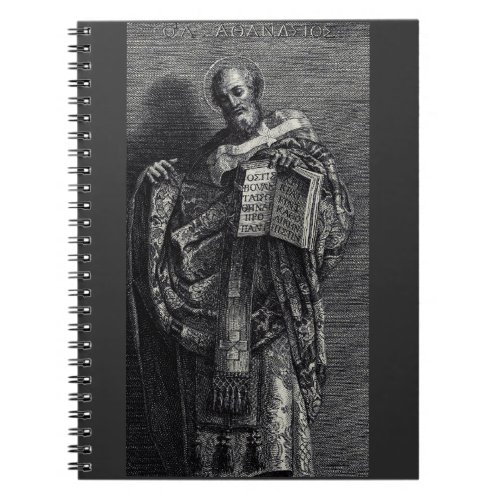 Saint Athanasius of Alexandria Pope and Patriarch Notebook