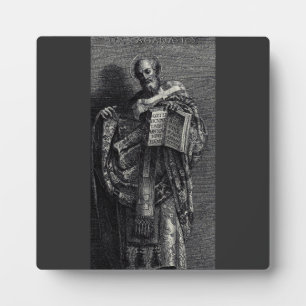 Saint Athanasius of Alexandria Pope and Patriarch Plaque