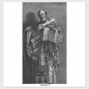 Saint Athanasius of Alexandria Pope and Patriarch Sticker