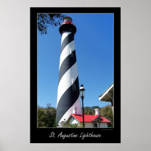 Saint Augustin Florida Lighthouse Poster