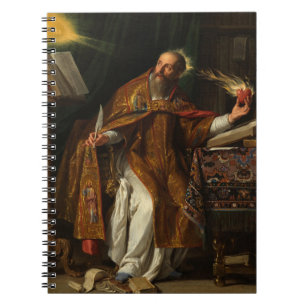 Saint Augustine, 1645 by Philippe de Champaigne Notebook