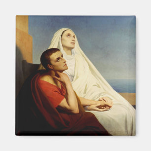 Saint Augustine and Saint Monica Magnet
