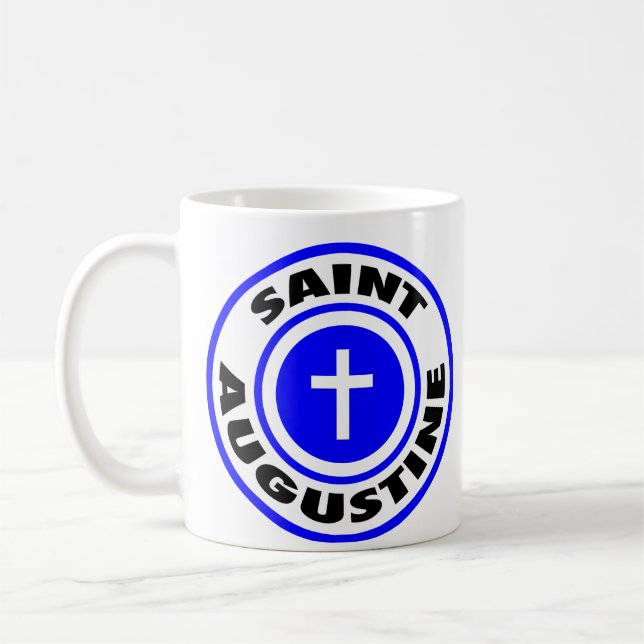 Saint Augustine Coffee Mug (Left)