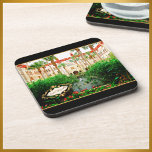 Saint Augustine Florida Lightner Museum & Gardens Beverage Coaster<br><div class="desc">These stunning Hard Plastic Coasters feature a photo of the Lightner Museum and Gardens in Saint Augustine, Florida. The iconic building formerly housed the famous Hotel Alcazar from the Gilded Age, commissioned by Henry Morrison Flagler. St. Augustine is America's Oldest City, and the Spanish-style architecture is simply incredible. Whether the...</div>