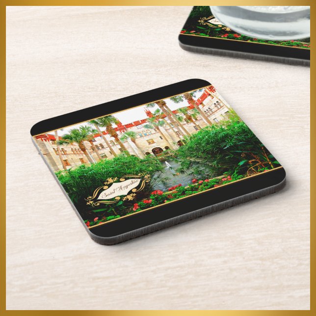 Saint Augustine Florida Lightner Museum & Gardens Beverage Coaster (Creator Uploaded)