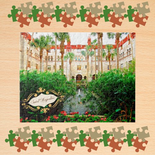 Saint Augustine Florida Lightner Museum  Gardens Jigsaw Puzzle