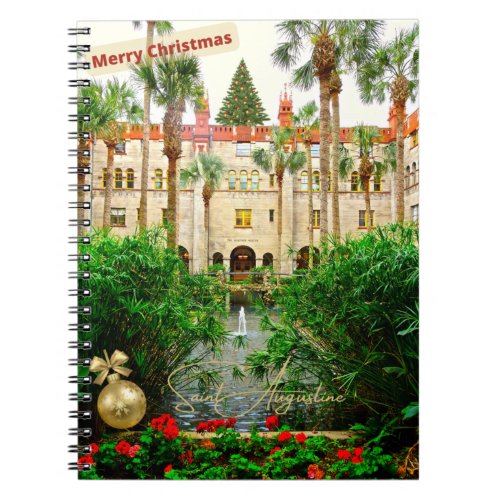 Saint Augustine Florida Lightner Museum  Gardens Notebook