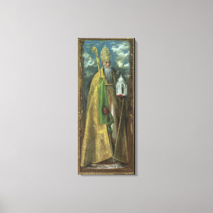 Saint Augustine of Hippo 1590 Canvas Print
