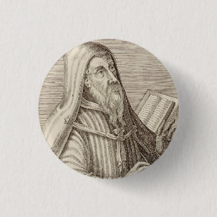 Saint Augustine of Hippo Doctor of the Church Button