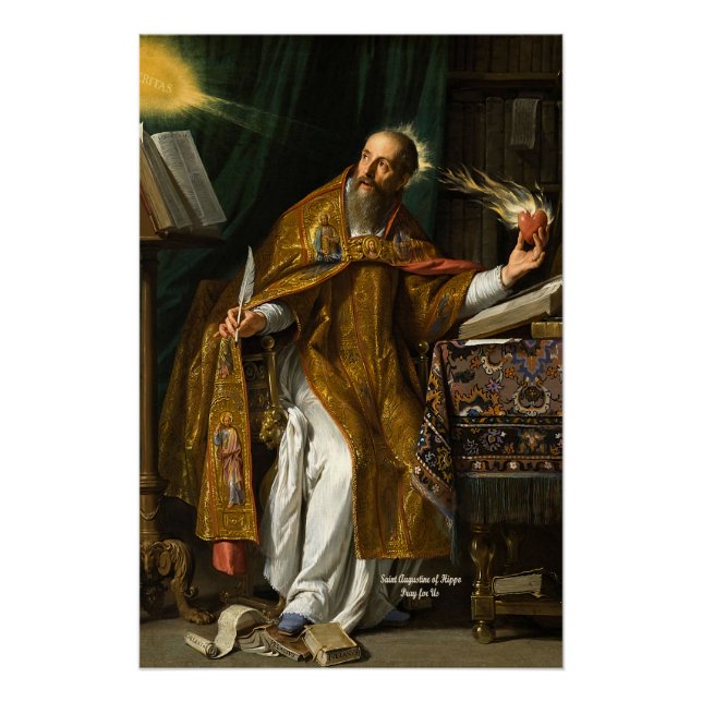Saint Augustine of Hippo Poster (Front)