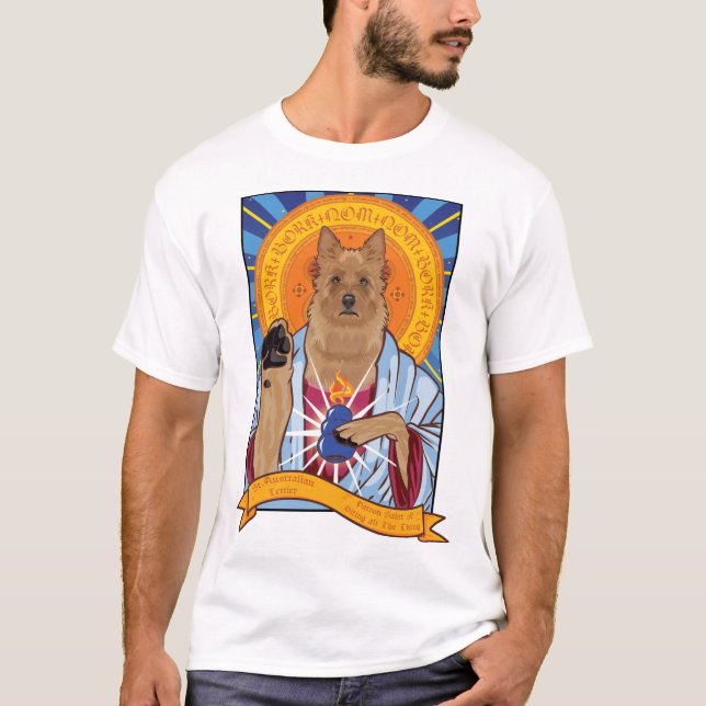 Saint Australian Terrier T-Shirt (Front)