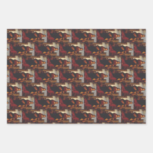 Saint Barbara by Giovanni Antonio Boltraffio Wrapping Paper Sheets