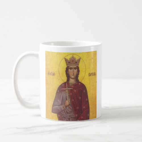Saint Barbara Icon Coffee Mug