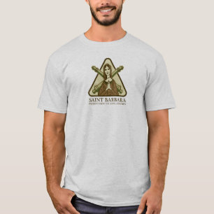 Saint Barbara, patron saint of artillerymen T-Shirt