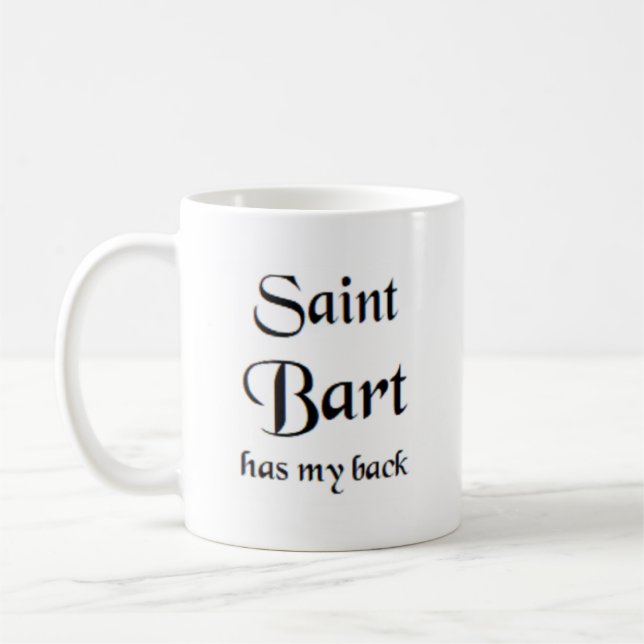 saint bart coffee mug (Left)