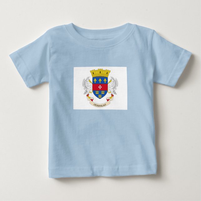 Saint Barthélemy Flag Baby T-Shirt (Front)