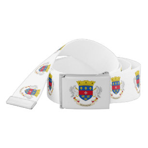 Saint Barthélemy Flag Belt