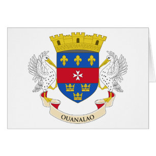 Saint Barthélemy Flag Cards