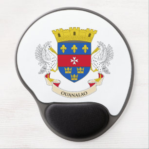 Saint Barthélemy Flag Gel Mouse Pad