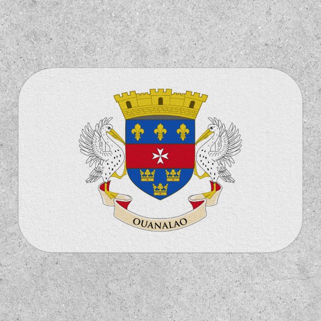 Saint Barthélemy Flag Patch (Front)