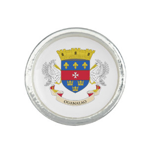 Saint Barthélemy Flag Ring