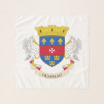 Saint Barthélemy Flag Scarf<br><div class="desc">Patriotic flag of Saint Barthélemy.</div>