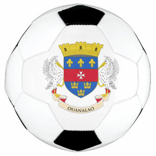 Saint Barthélemy Flag Soccer Ball