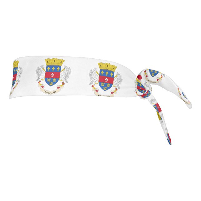 Saint Barthélemy Flag Tie Headband (Rotate 90)