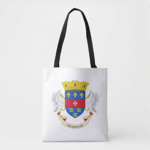 Saint Barthélemy Flag Tote Bag