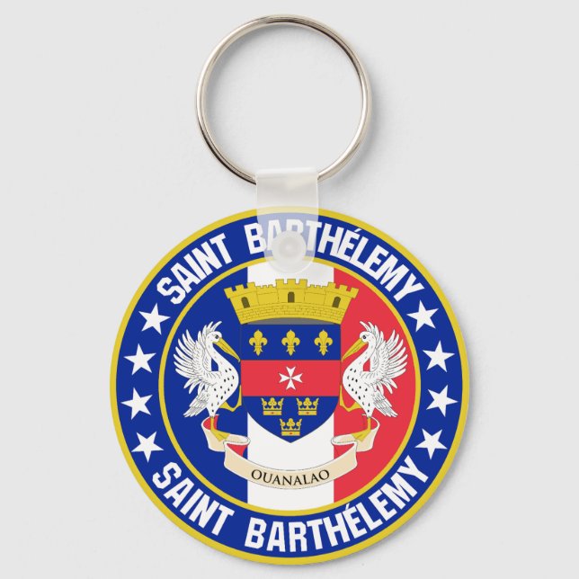 Saint Barthélemy                                   Keychain (Front)
