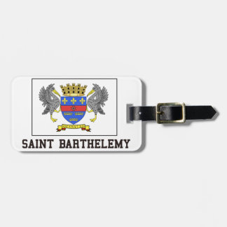 Saint Barthelemy Luggage Tag